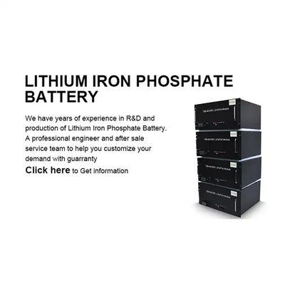 kopen 48V 100Ah LiFePO4-batterij voor zonne-energiesystemen met 40V ontladingsstopspanning en 100A maximale laad-/ontladingsstroom online vervaardiging