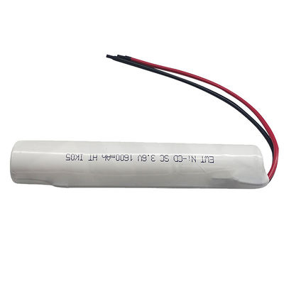 kopen Nickel SC Nicd batterij 3.6v 1600mah oplaadbare batterij online manufacture