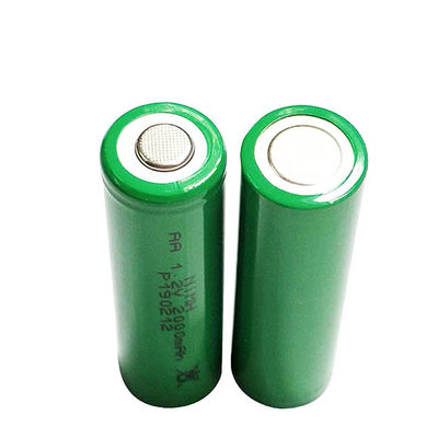 kopen Fabriek Direct Verkopen 1.2V 2000MAH 1500mAh 1800mAh AA grootte Ni-mh Nickel metalen hydride batterijcel online manufacture