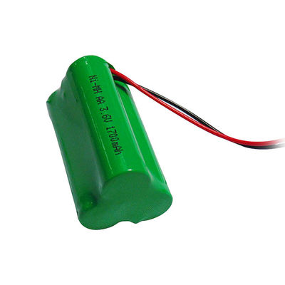 kopen 3.6v 1700mah Nickel oplaadbare batterij NiMH oplaadbare AA online manufacture
