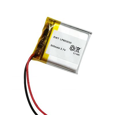 kopen Op maat gemaakte Li-ion-polymerbatterij 600mAh 3.7V 500mah oplaadbare batterij online manufacture