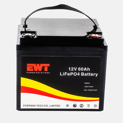 kopen 12V LFP anodemateriaal Lithium Iron Phosphate batterij IFR32700 12.8V 60Ah voor elektrische energie systemen online manufacture