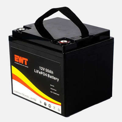 kopen Fietsen 12V Lithium Iron Phosphate Battery 50Ah LiFePO4 Battery vervanging CE online manufacture