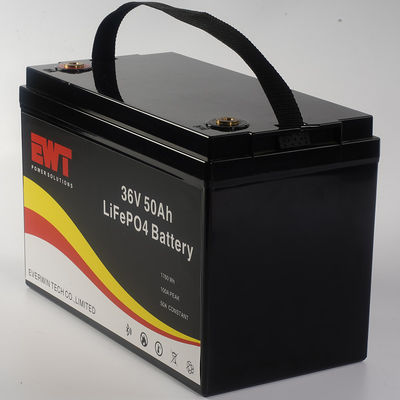 kopen Hoge veiligheidsreinigingsapparatuur Lifepo4 Batterijpakket 36V 50Ah met lange werktijd online manufacture
