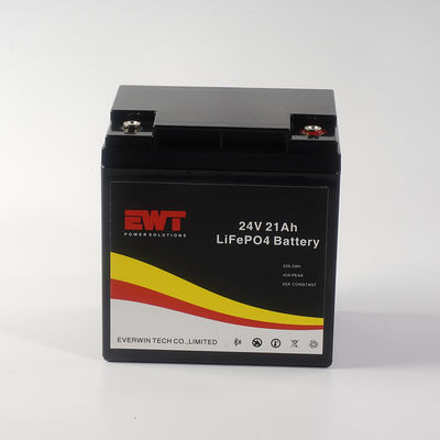 kopen 24V 21AH Lithium Iron LifePO4-batterijpakket voor stroomvoorziening en lage milieueffect online manufacture