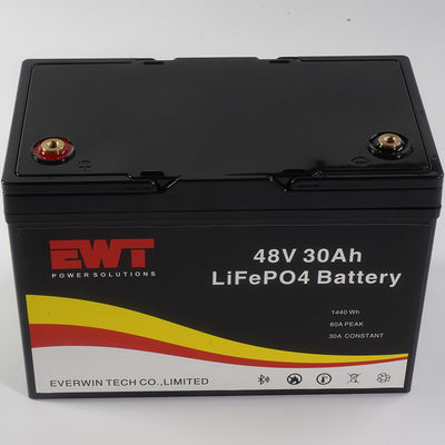 kopen 48V 30AH hoogwaardige elektrische scooter stroomtoevoer batterij vervanging online manufacture