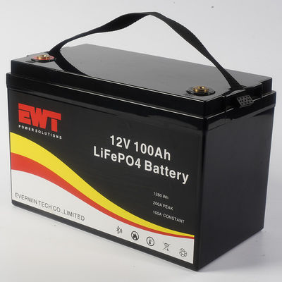 kopen 12V Lithium Iron Phosphate Battery met bescherming en nominale capaciteit van 100Ah Charge Temperatuurbereik -20°C tot 60°C online manufacture