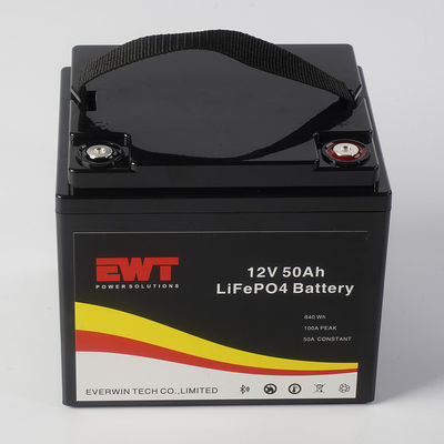 kopen ABS Case 12V 50AH Lithium Iron Phosphate Battery Pack met maximale laadstroom 50A online manufacture