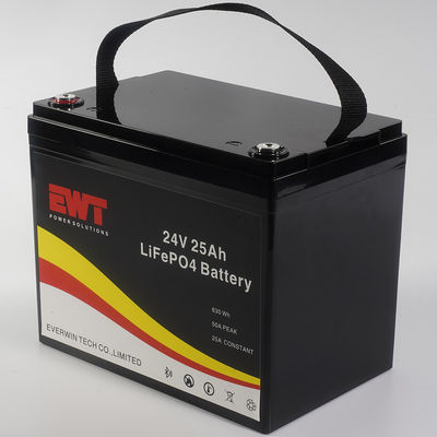 kopen Ingebouwde BMS 24V Lithium Iron Phosphate batterij met 3C ontladingssnelheid en 20A maximale laadstroom online manufacture