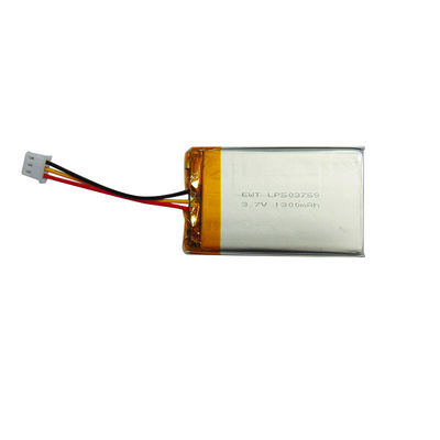 kopen Zilveren lithium-polymerbatterij LP503759 3.7V 1300MAH met overladingsbescherming Zilveren vorm en kleur online vervaardiging