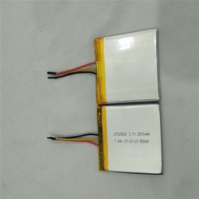 kopen LP525060 3.7V 2000mAh Lithium Polymer Battery met certificeringen IEC62133 en CE online vervaardiging