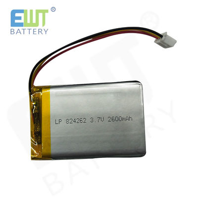 kopen LP824262 3.7V 2600mAh LiPo Pack met hoge capaciteit online vervaardiging