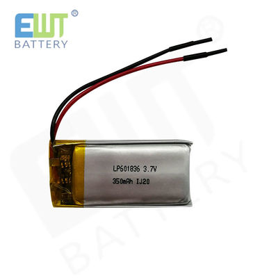 kopen LP601836 3.7V 350mAh Lithium Polymer Battery 1S1P voor duurzame lucht- of zeevaart online manufacture