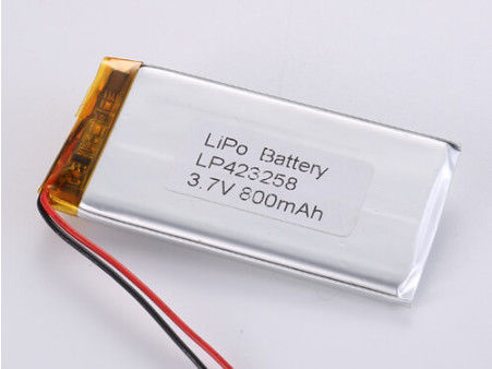 kopen LP423258 3.7V 800MAH Chemische samenstelling Lithiumpolymerbatterij Li-ion oplaadbare cel voor industrieel gebruik online vervaardiging