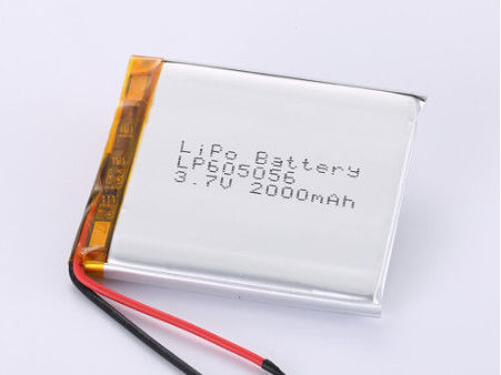 kopen LP605056 3.7v Lipo-batterij Hoogcapaciteit Lithium-Polymer-batterij 2000MAH PCB-bescherming Polymer Li-ion oplaadbare cel online vervaardiging