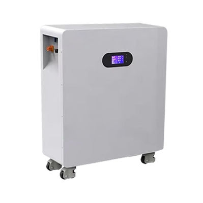 kopen Producenten van lithium-ionbatterijen Vloermontage lithium-ysterfosfaatbatterijpakket 48V200Ah/300Ah huishoudelijk energieopslag- en energieopwekkingssysteem met rollen online vervaardiging