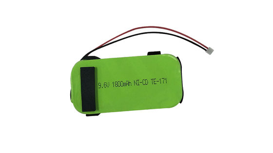 kopen NI-CD Nickel-cadmiumbatterie met 9,6V 1800MAH capaciteit en 0,5A maximale laadstroom Chemie met giftige stoffen online vervaardiging