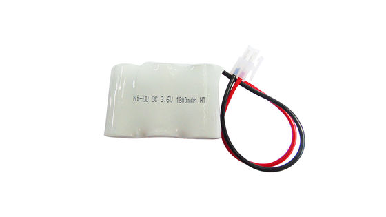 kopen NI-CD 3.6V 1800MAH ABS Case Nickel Cadmium Battery Oplaadbare en knop Top Terminal voor langdurige stroom online vervaardiging