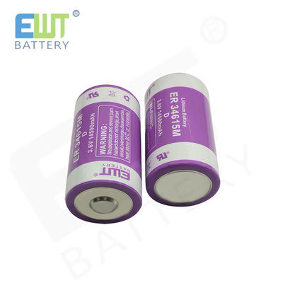 ODM Hoge capaciteit Lithium-ion primaire batterij 3.6V 14500mAh ER34615M