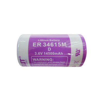Hoge snelheid primaire lithiumbatterie 3.6V 14500mAh cilindrische lithiumbatteriecel