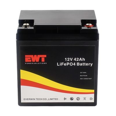 Zwarte 12V Lithium Iron Phosphate Battery Custom Electric Skateboard Battery Pack