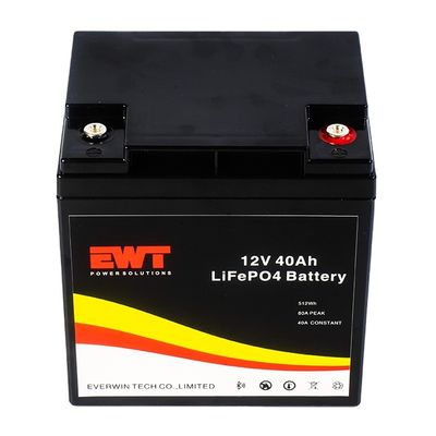 Op maat gemaakte afmetingen 12V 40Ah elektrische skateboard batterijpakket