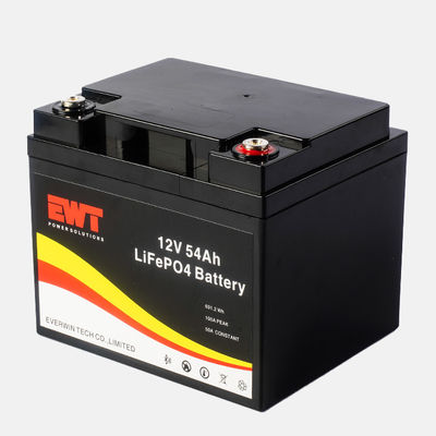 Home Power System 12V Lithium Iron Phosphate Battery 12.8V 54Ah LiFePO4 LFP Lithium Battery Pack voor zonneopslagsysteem