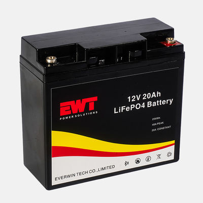 12,8 V 20 Ah lithium-ijzerfosfaat accu IFR26650 lithium LFP-batterij
