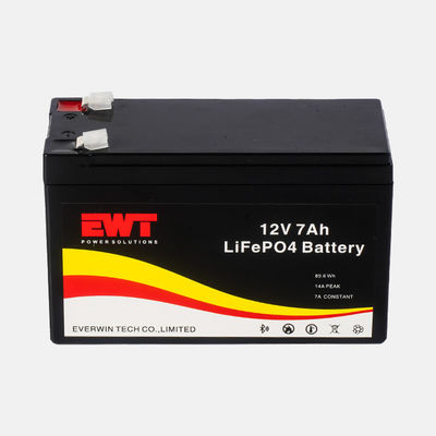 Veelzijdige en langdurige 12V 7Ah Lithium Iron Phosphate Battery voor elektrisch gereedschap