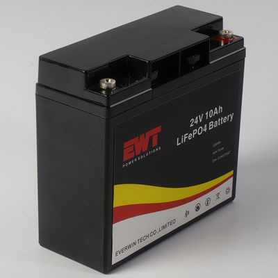 EWT 24V 10AH Lifepo4 batterijpakket voor zonnestelsel
