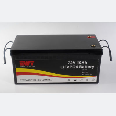 Lithium Iron Phosphate Battery 72V 40AH met communicatie BMS voor ATV