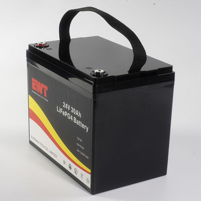LiFePO4 24V 30Ah Li-ion batterij met BMS, IFR32700 cel Lithium ijzerfosfaatbatterij