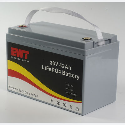 Plastic Housing Lifepo4 Batterijpakket 36V 42AH voor Outdoor BBQ Energieopslag