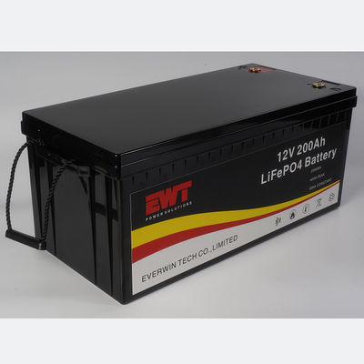 Welkom Customized Logo 12V Lithium Iron Phosphate Battery met 30A maximale laadstroom