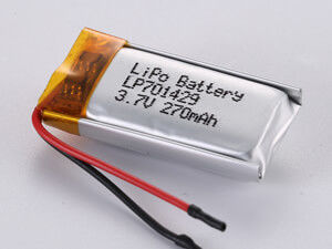Hoogwaardige LiPo Pack LP701429 3.7V 270MAH De ultieme upgrade voor uw RC-auto's van Leading