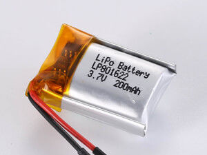 LP801622 3.7V 200MAH Prismatische Lithium Polymer oplaadbare batterij De ultieme energieoplossing voor uw bedrijf