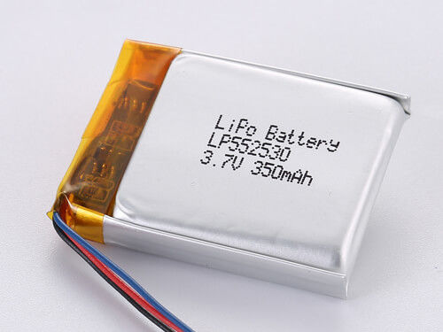 LP552530 3.7V 350MAH oplaadbare lithium-polymerbatterij -20 tot 45 graden Celsius Topprestatie