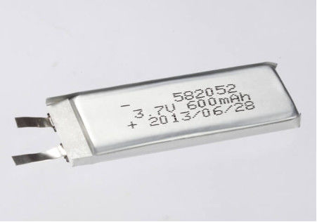 3.7V 600MAH 3.7V Zilverpolymer oplaadbare lithium-polymercellen voor zware toepassingen