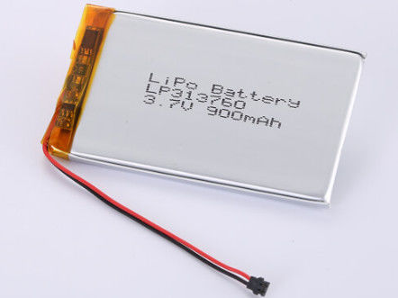 LP313760 3,7V 900MAH Li-ionbatterijen andere anodemateriaal Lithiumpolymerbatterijen voor muntencellen
