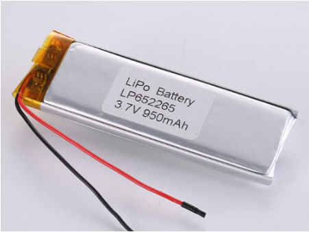 LP652265 3,7V 950MHA Li-ionbatterijen andere anodemateriaal LiPo-pakket met een hoge capaciteit voor de nationale markten door EWT