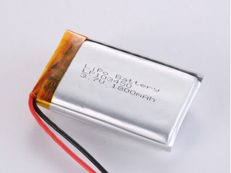 LP103450 3.7V 1800MAH Li-ionbatterijen fabrikanten EWT Logo Lithium Polymer Battery Oplaadbare munt Capaciteit