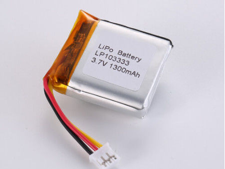 LP103333 3.7V 1300MAH Lithiumpolymerbatterijen
