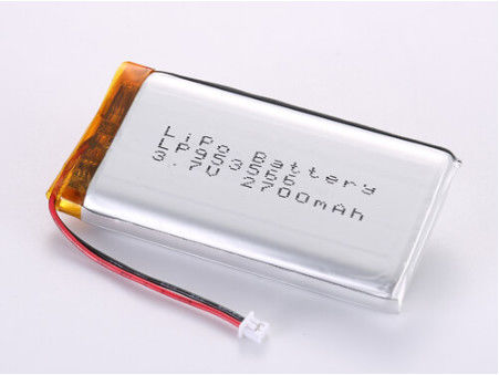 LP953566 3.7V 2700MAH Lithium Polymer oplaadbare batterij Prismatische, pooch, knop vorm A-klasse