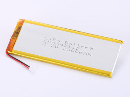 LP3342112 3.7V 2300MAH Lithium Polymer Battery High Capacity LiPo Pack met een houdbaarheid van 1 jaar