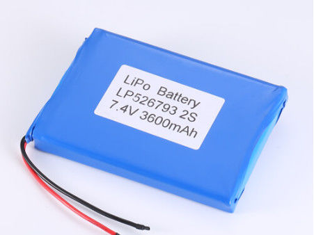 LP526793 7,4V Li-ionbatterijen Fabrikanten Lithium-polymerbatterijen met CC/CV-laadmethode