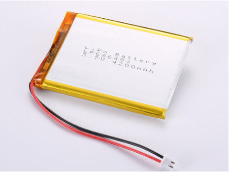 LP686483 3.7V 4200MAH Li-ionbatterij vervaardigd in productie LiPo-pakket met een hoge capaciteit voor temperatuur 20C -60C