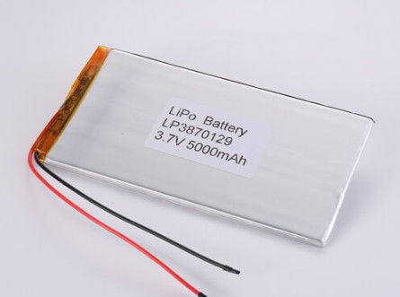 3.7V 5000mAh Li-ion batterij met 2-3 uur oplaadtijd OEM en ODM ondersteund