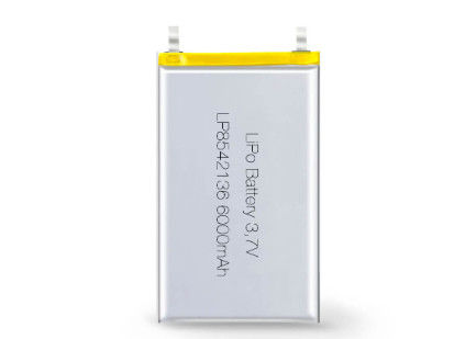 LP8542136 3.7V 6000mAh Polymer Li-ion oplaadbare cel voor 3.7V Spanningstoepassingen OEM en ODM Ondersteund