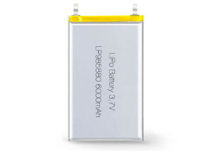 Industriële LP985880 3.7V 6000MAH Li-ionbatterijen Producenten met 2-3 uur oplaadtijd en OEM/ODM-ondersteuning