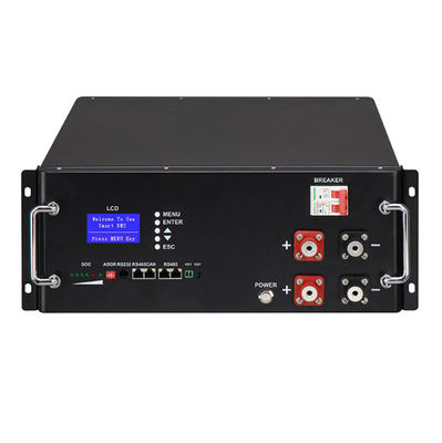 Energieopslagoplossing 48V/51.2V 100Ah Rack Type Lithium Iron Phosphate Battery Pack voor huishoudelijke fotovoltaïsche